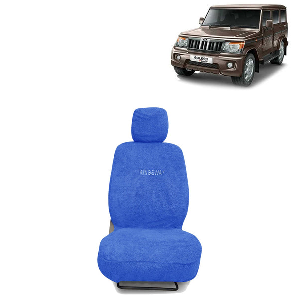 KINGSWAY® Bolero Seat Cover for (Year 2020 Onwards) All Model, Towel Fabric  Car Seat Covers Compatible with Mahindra Bolero, Complete Set (Car