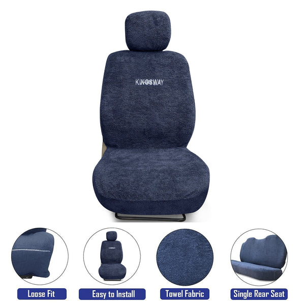 Buy Grey Color Car Seat Cover for Glanza 2022 Onwards All Model