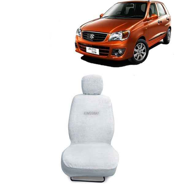 Buy White Color Car Seat Cover for Alto K10 2010 to 2014 All Model