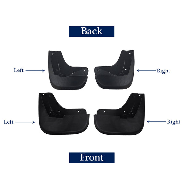 Buy Techo O.E Type Car Mud Flaps for Mahindra Bolero Neo 2021 Onwards