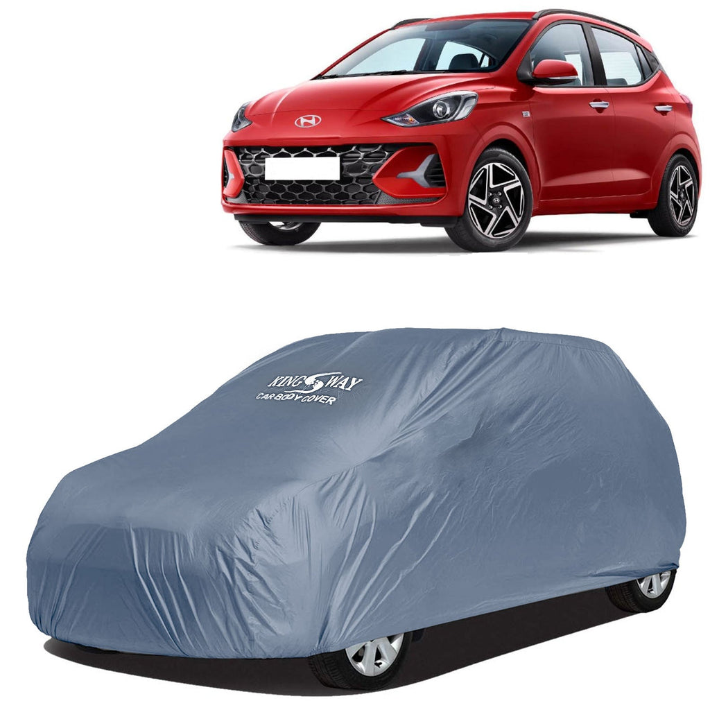 Buy Grey Matty Car Body Cover Dustproof for Grand I10 Nios Online Motorhunk