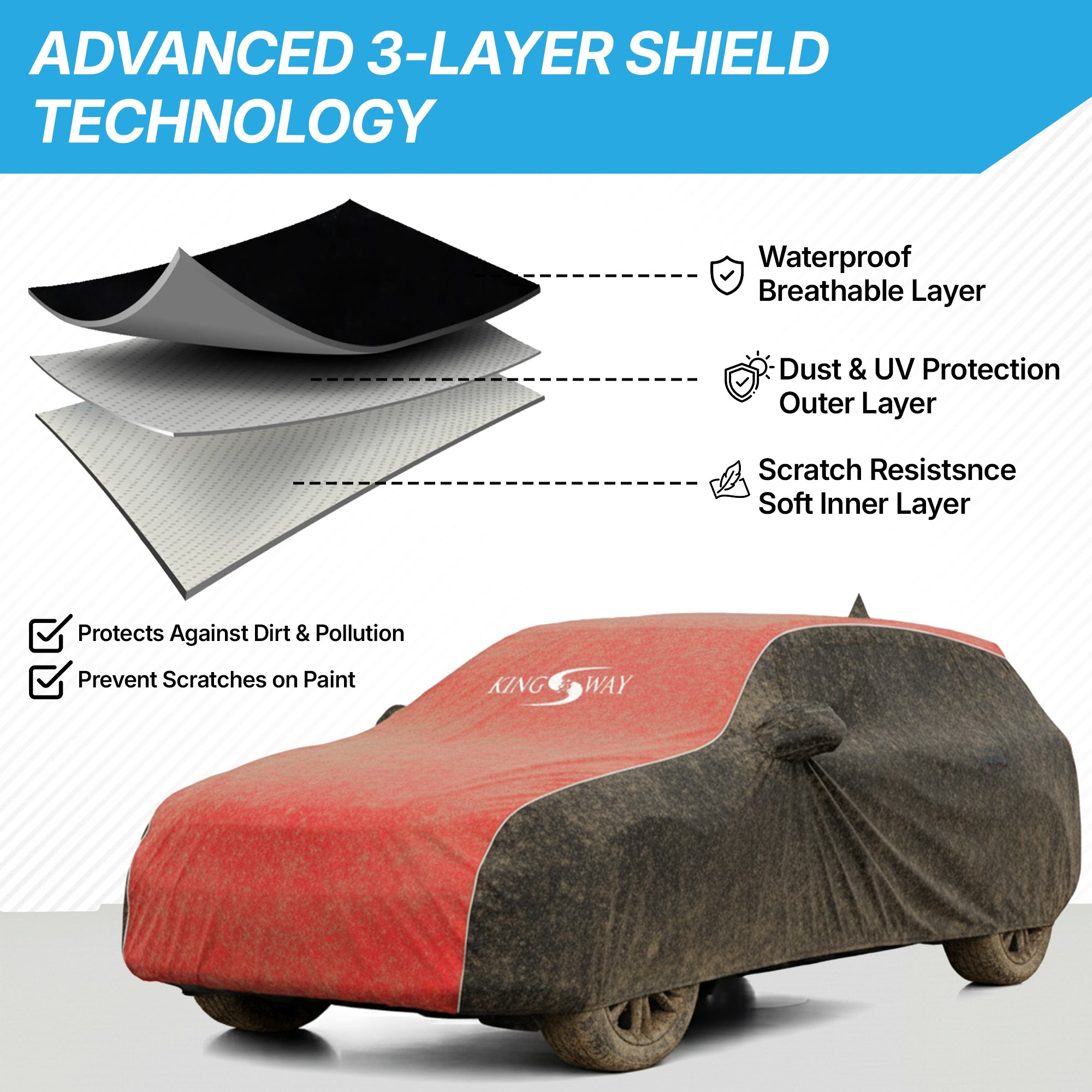 Buy Best Waterproof Car Cover for XUV 7XO 2026 Onwards Online