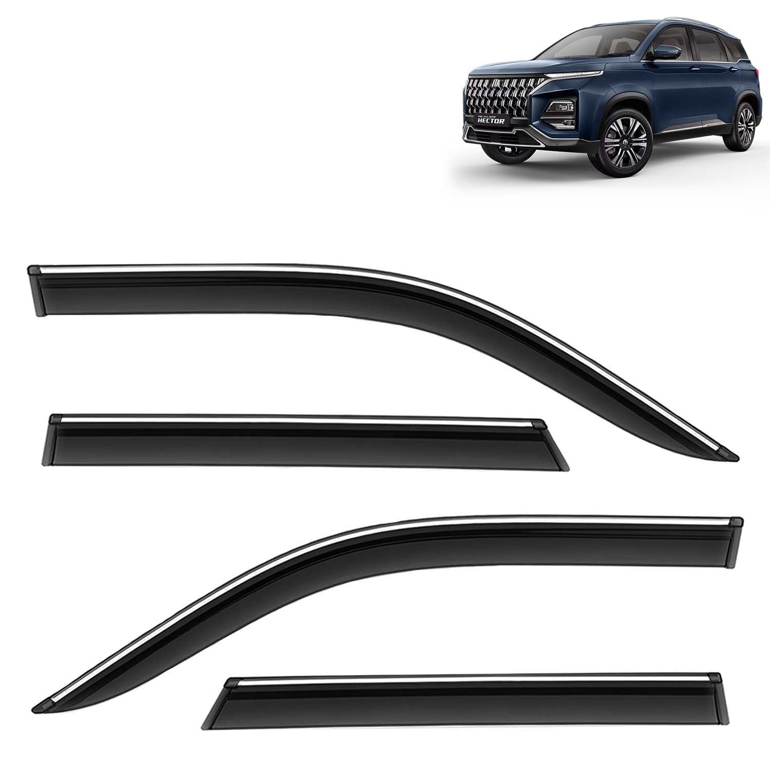 Door Set of 4 SIDE DOOR VISOR KIT GDJ250 TRJ250 LAND CRISER 250 