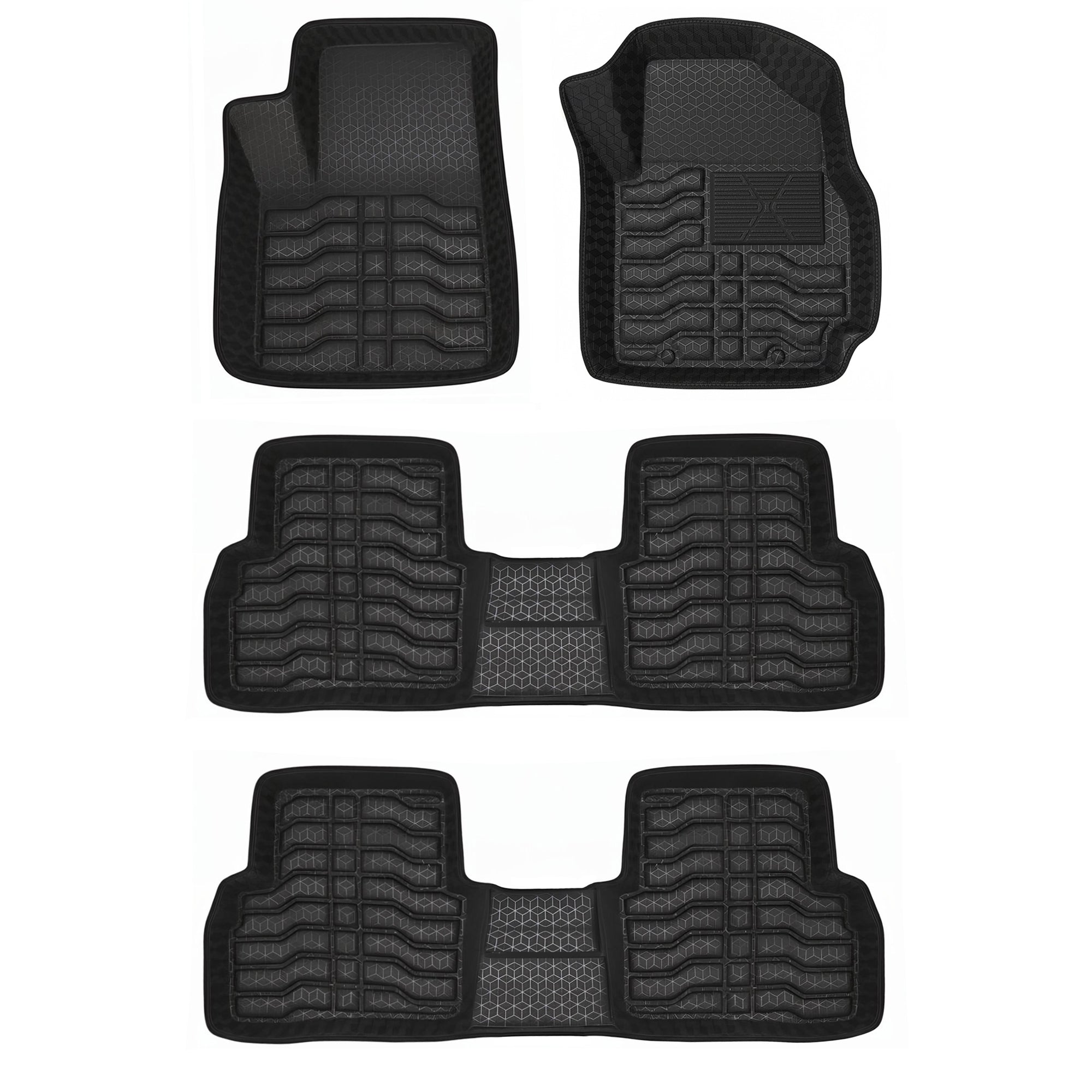 Buy 4.5D PVC Floor Mats in Black for XL6 2022 Onwards | Motorhunk