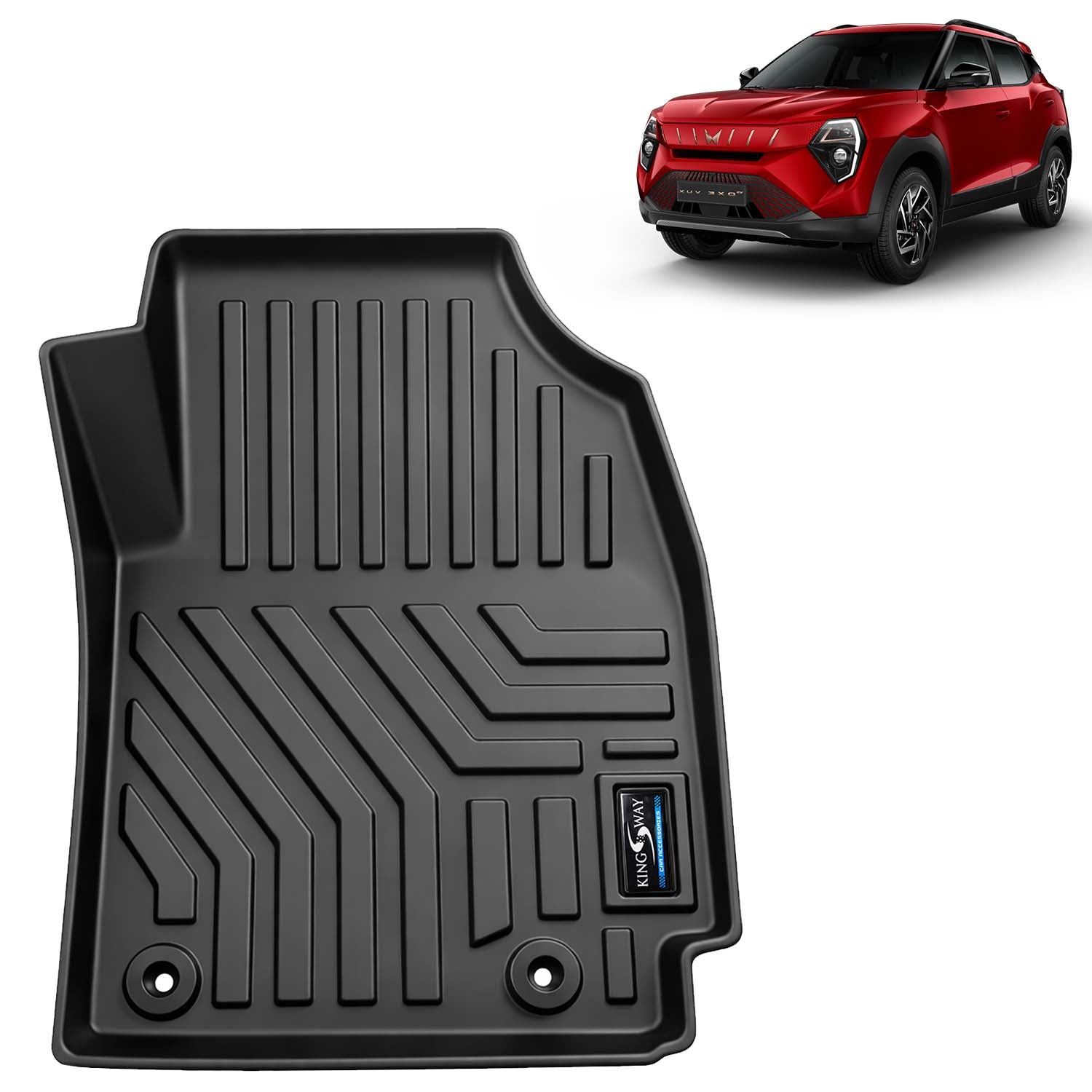 Buy Custom-Fit TPE 5D Car Floor Mats for XUV 3XO EV 2026 Onwards ...