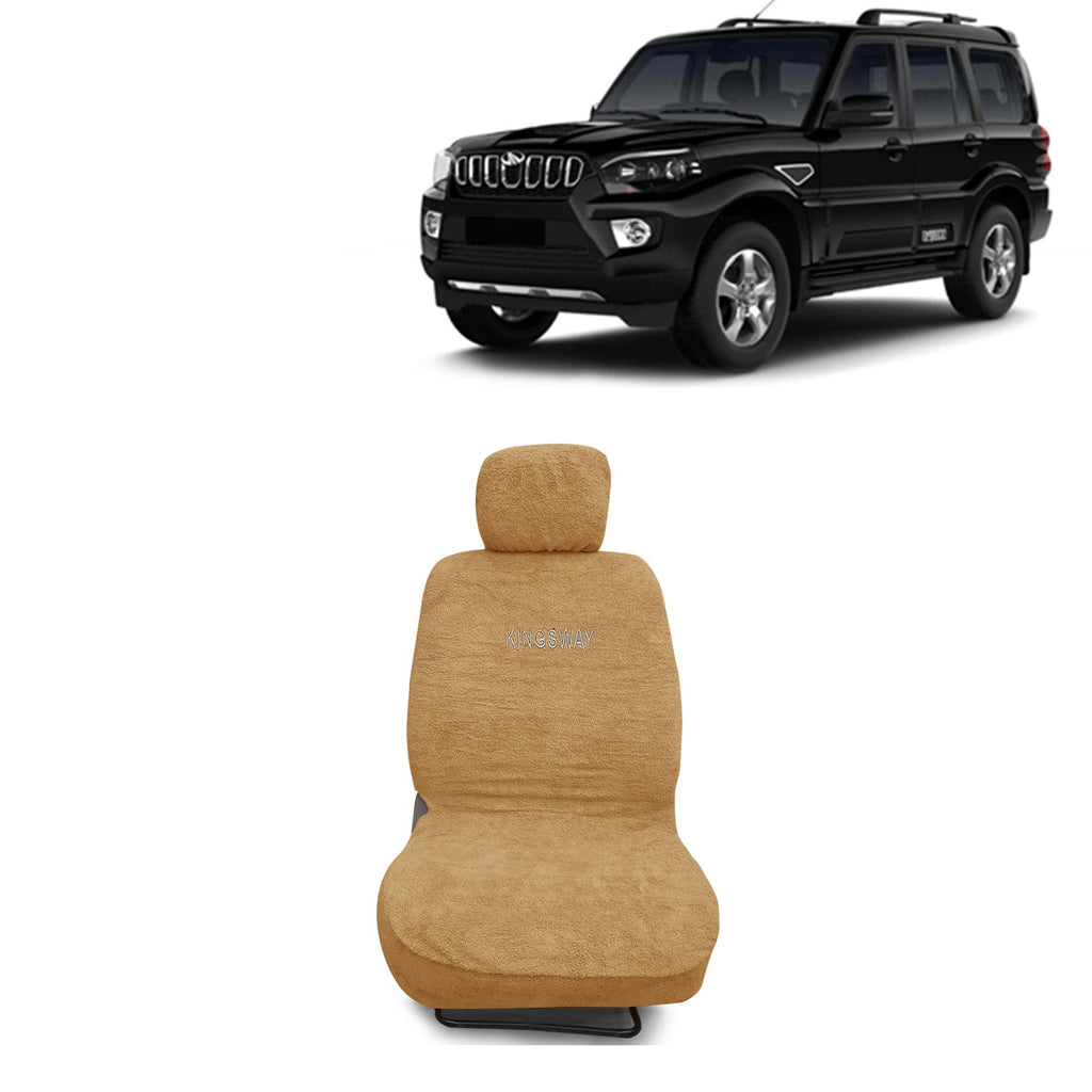 Buy Beige Color Car Seat Cover for Scorpio 2019 to 2022 All Model