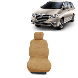 Buy Beige Color Car Seat Cover for Innova Seater 2012 to 2015