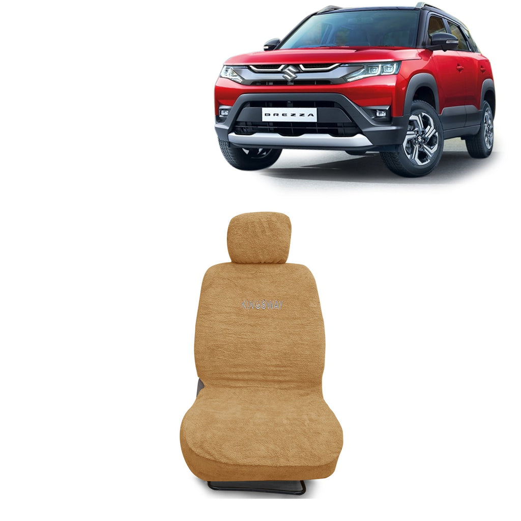 Buy Beige Color Car Seat Cover for Brezza 2022 Onwards All Model