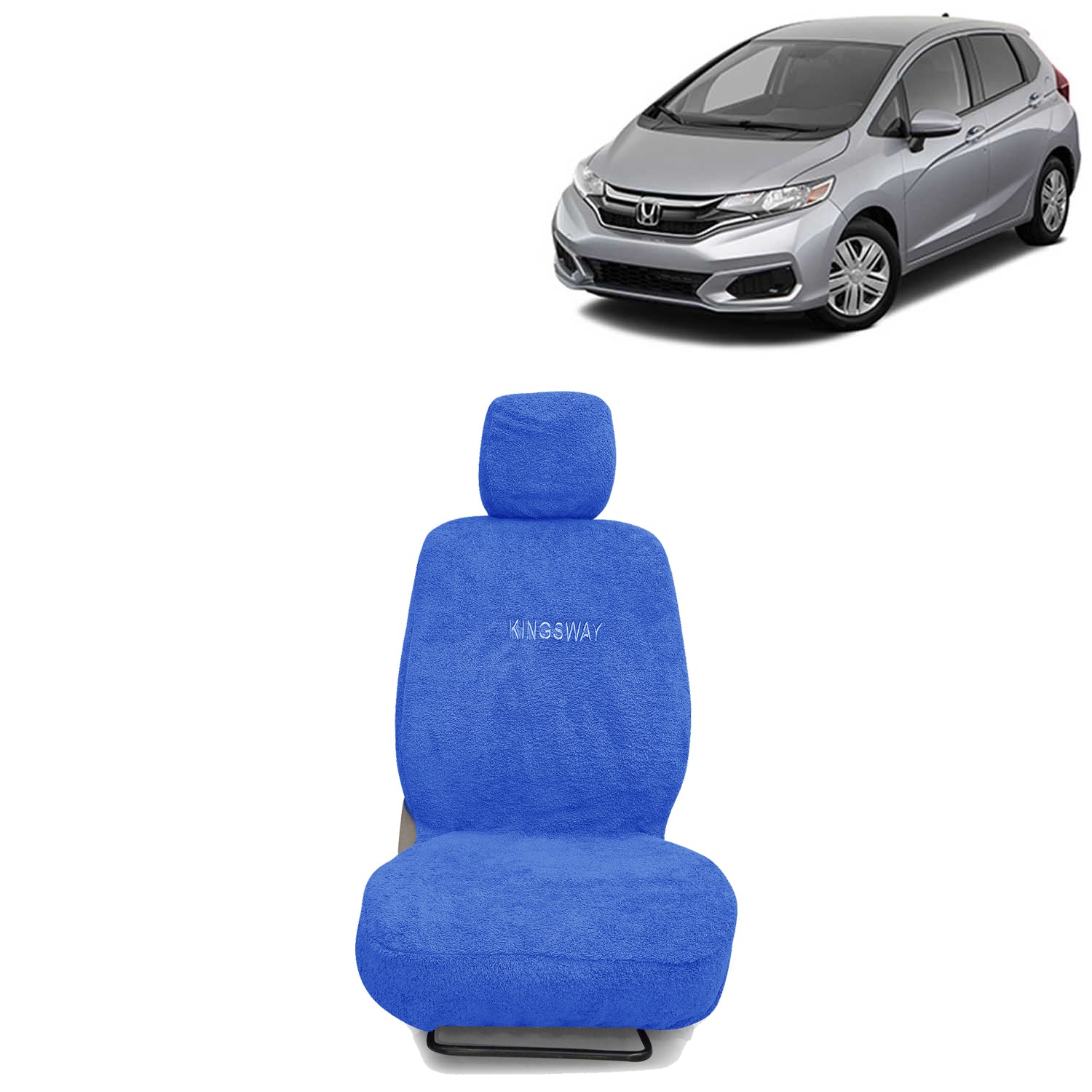 Buy Blue Color Car Seat Cover for Jazz 2018 to 2023 All Model