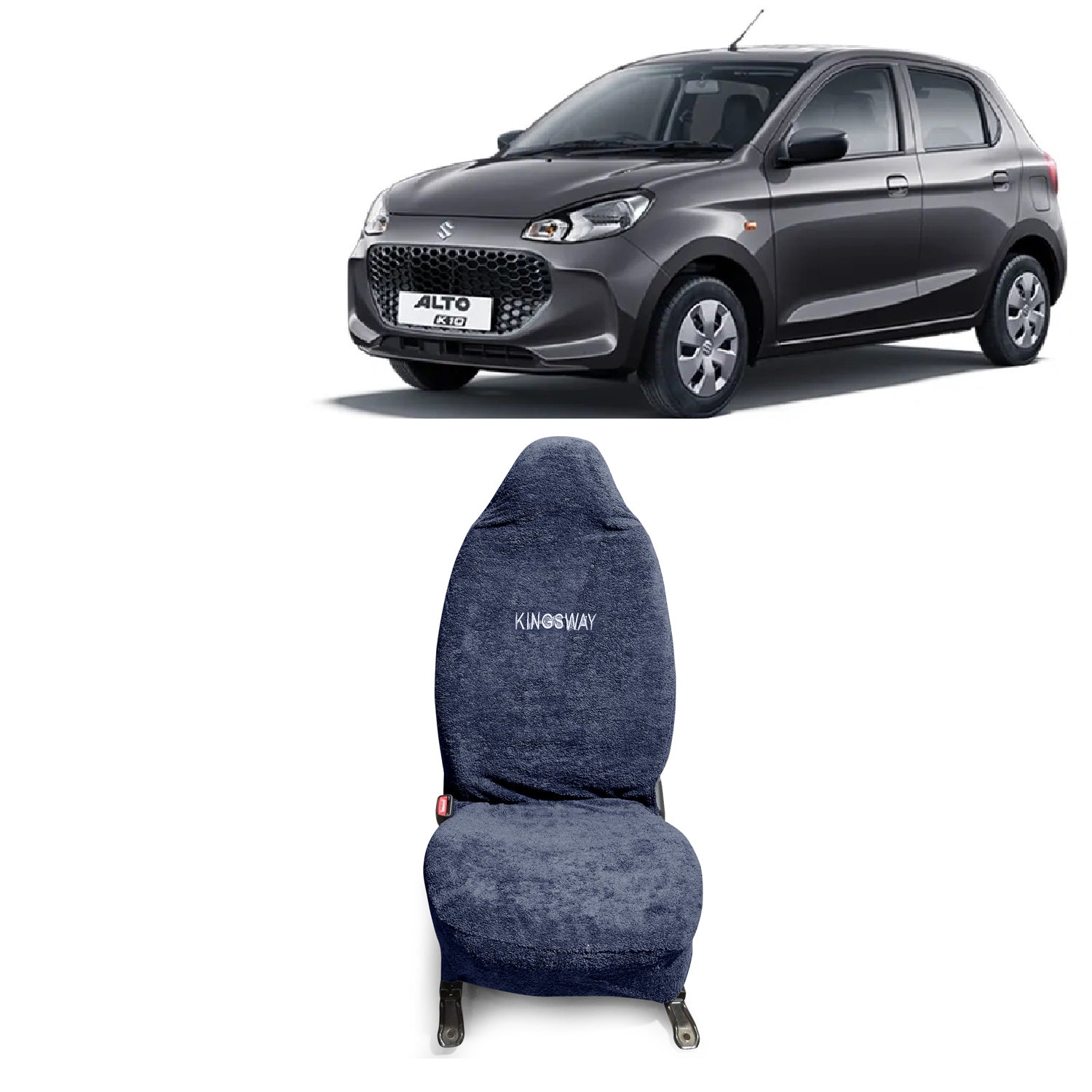 New Alto K10 Seat Cover Buy Grey Color Car Seat Cover For Alto K10