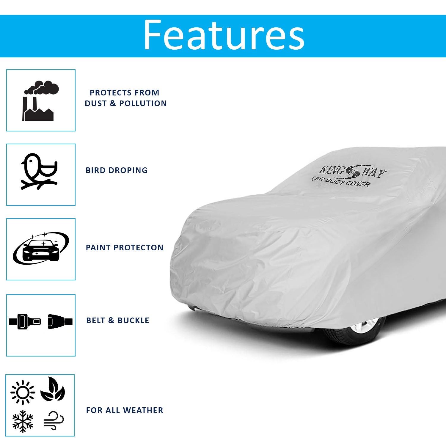 Buy Online Dustproof Car Body Cover for ATTO 3