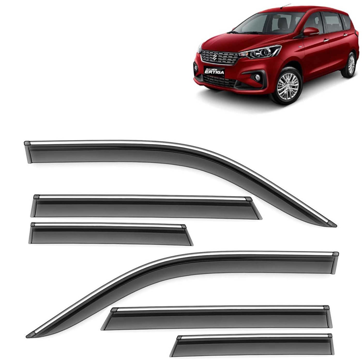 Door visor deals for ertiga 2019